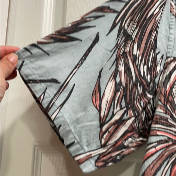 Hurley Koko Classic Fit Button-down Shirt L - Picture 7 of 8